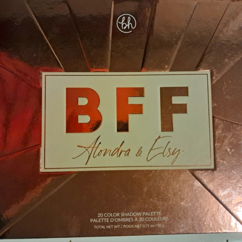BH Cosmetics BFF Alondra & Elsy 20 Color Shadow Palette